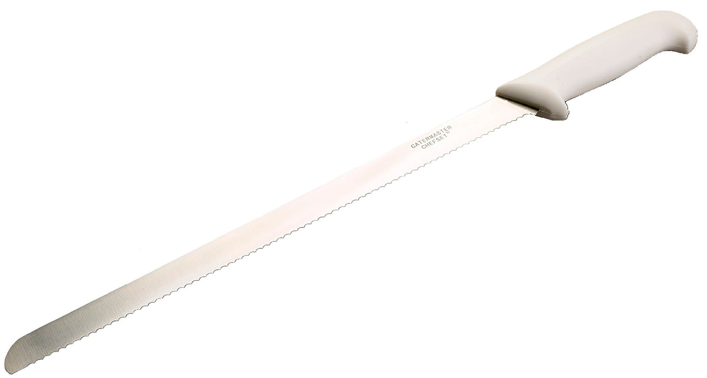 Colour Coded 12″ Slicer Serrated/Scalloped