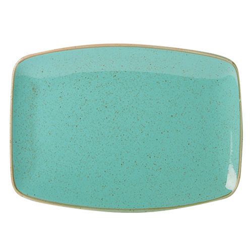 Sea Spray Rectangular Plate 32cm (Pack of 6)