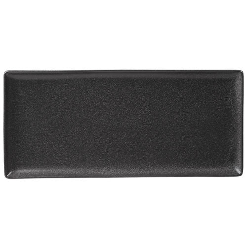 Graphite Rectangular Platter 35×15.5cm/13.75″x6″ (Pack of 6)