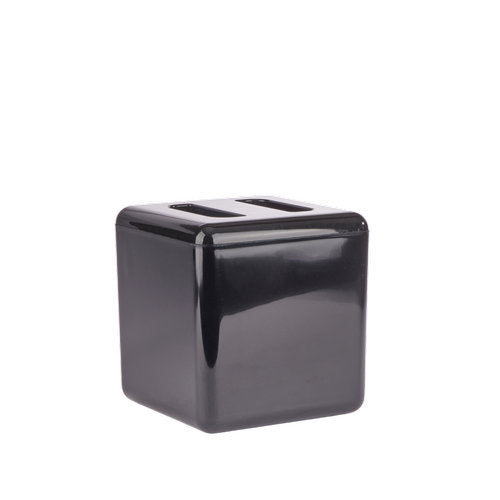 4L Square Ice Bucket - Black