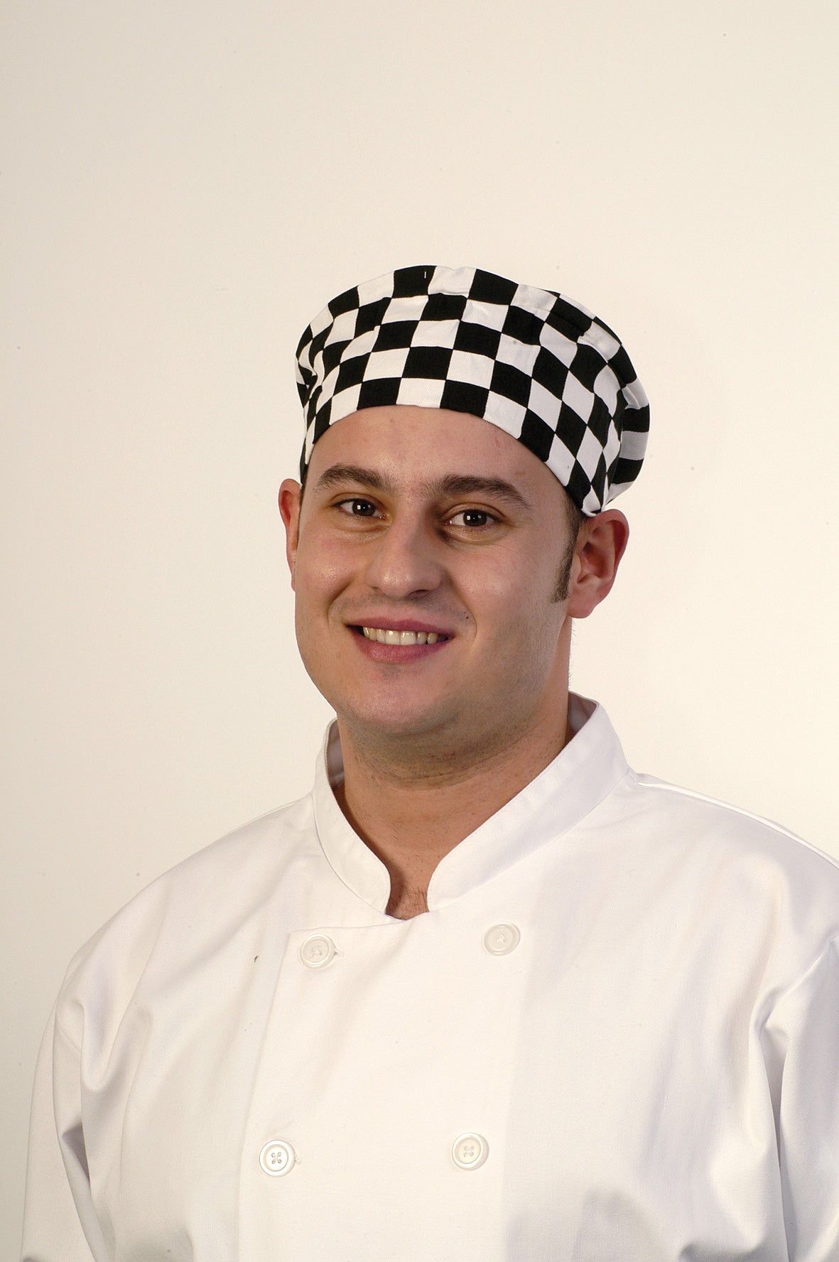 Classic Skull Cap - Large Check