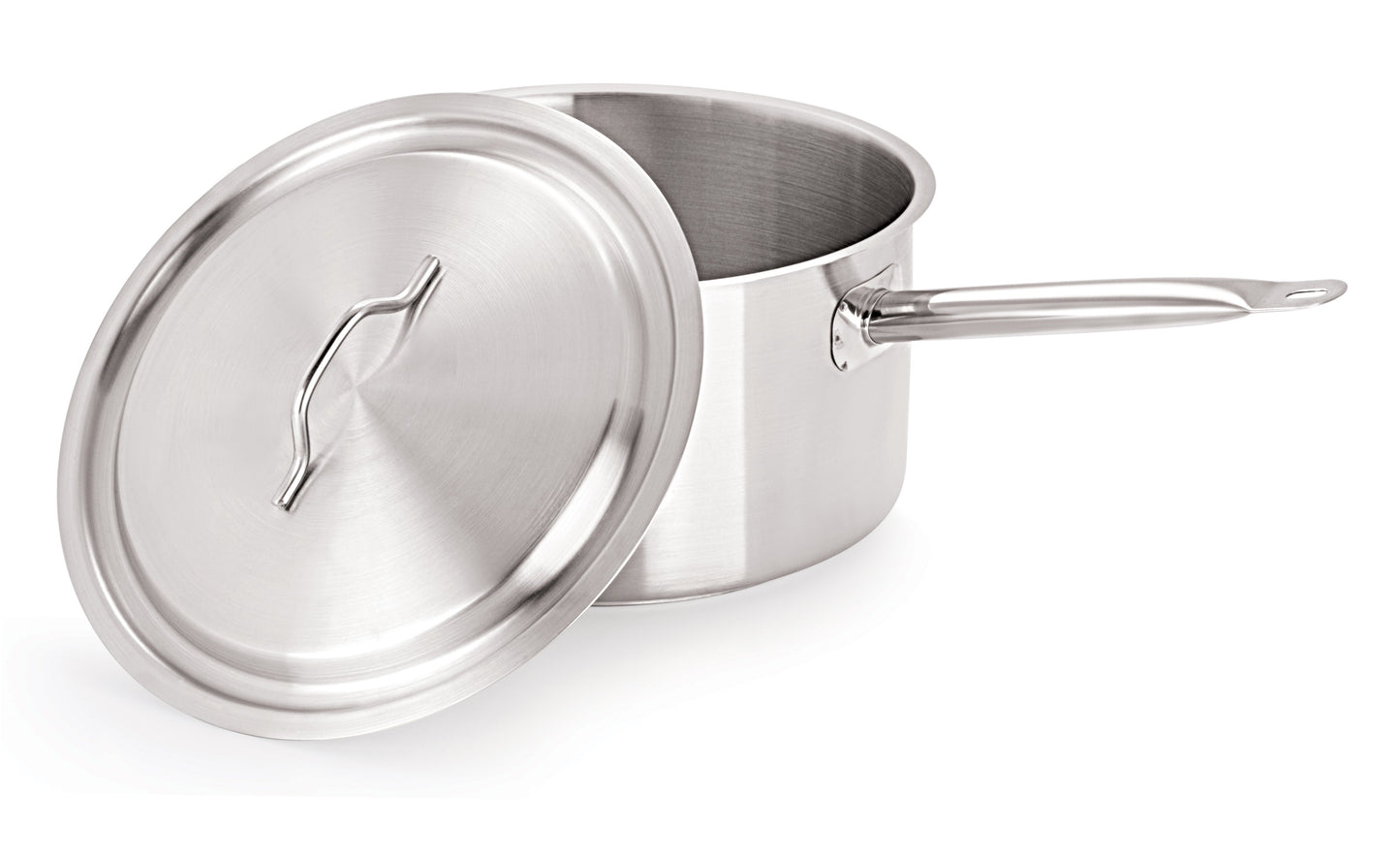 24cm Stainless Steel Saucepan & Lid (5025)
