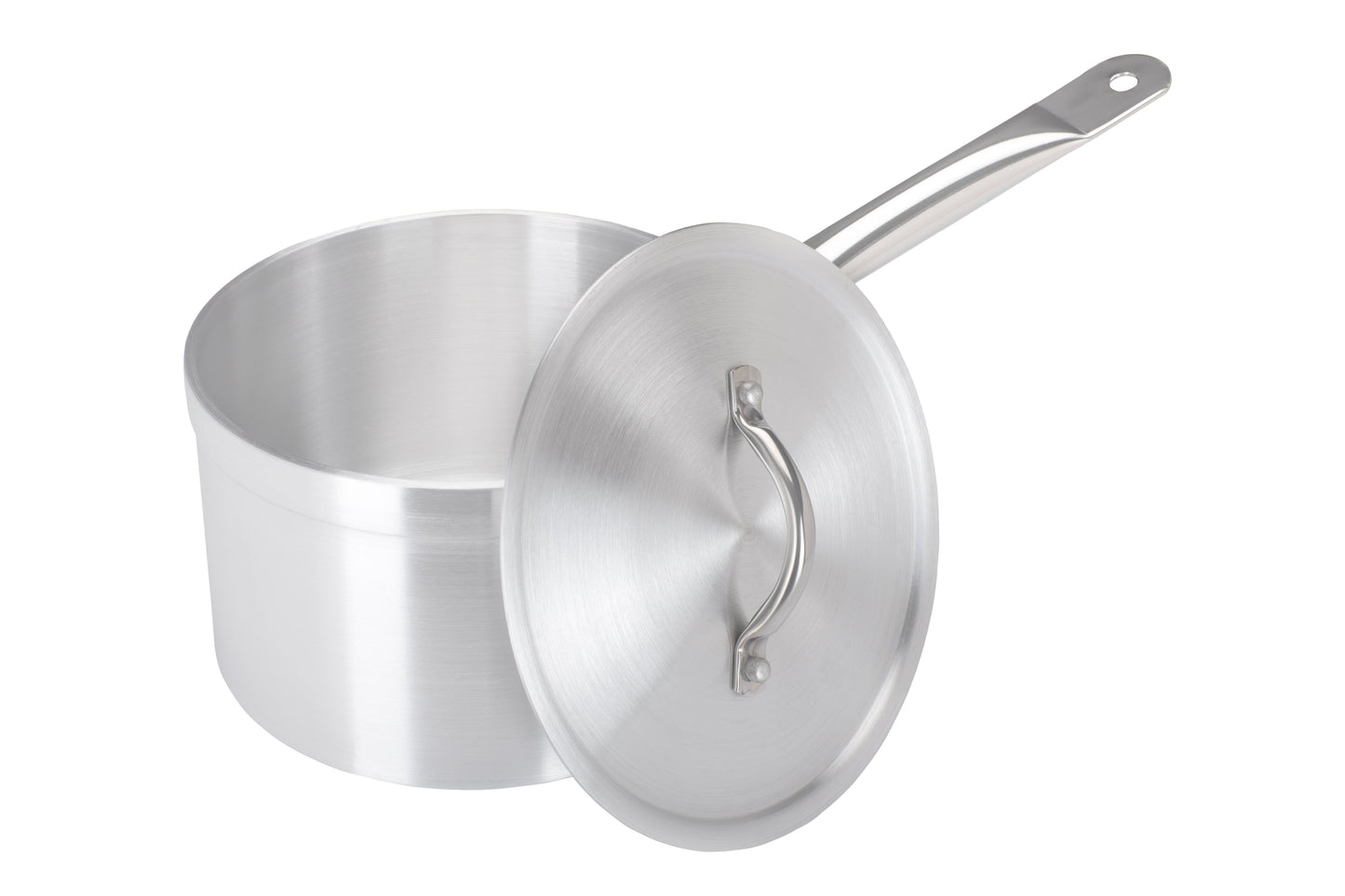 20cm Aluminium Heavy Duty Saucepan Metal Handle (3020)