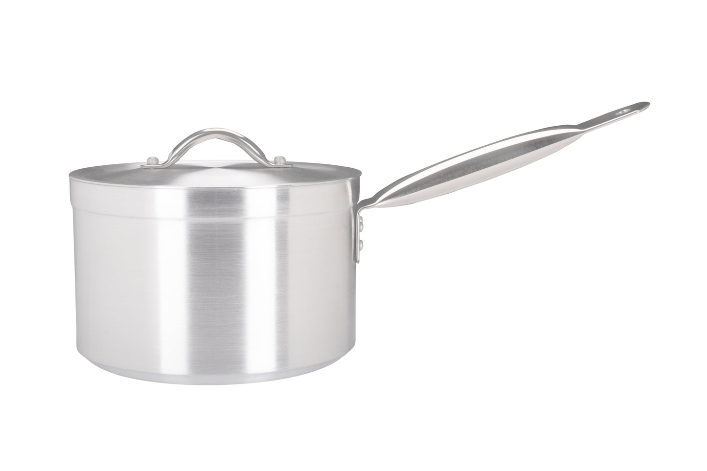 20cm Aluminium Heavy Duty Saucepan Metal Handle (3020)