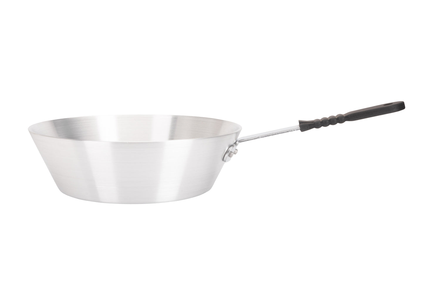 24cm Aluminium Heavy Duty Extra Deep Frypan Silicone Handle (9026)