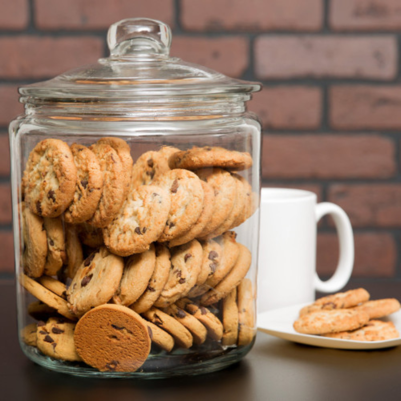 Chef-Hub 3.8L Glass Storage Jar with Airtight Seal