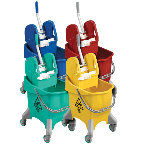 25L Mopping System With Gear Press Wringer
