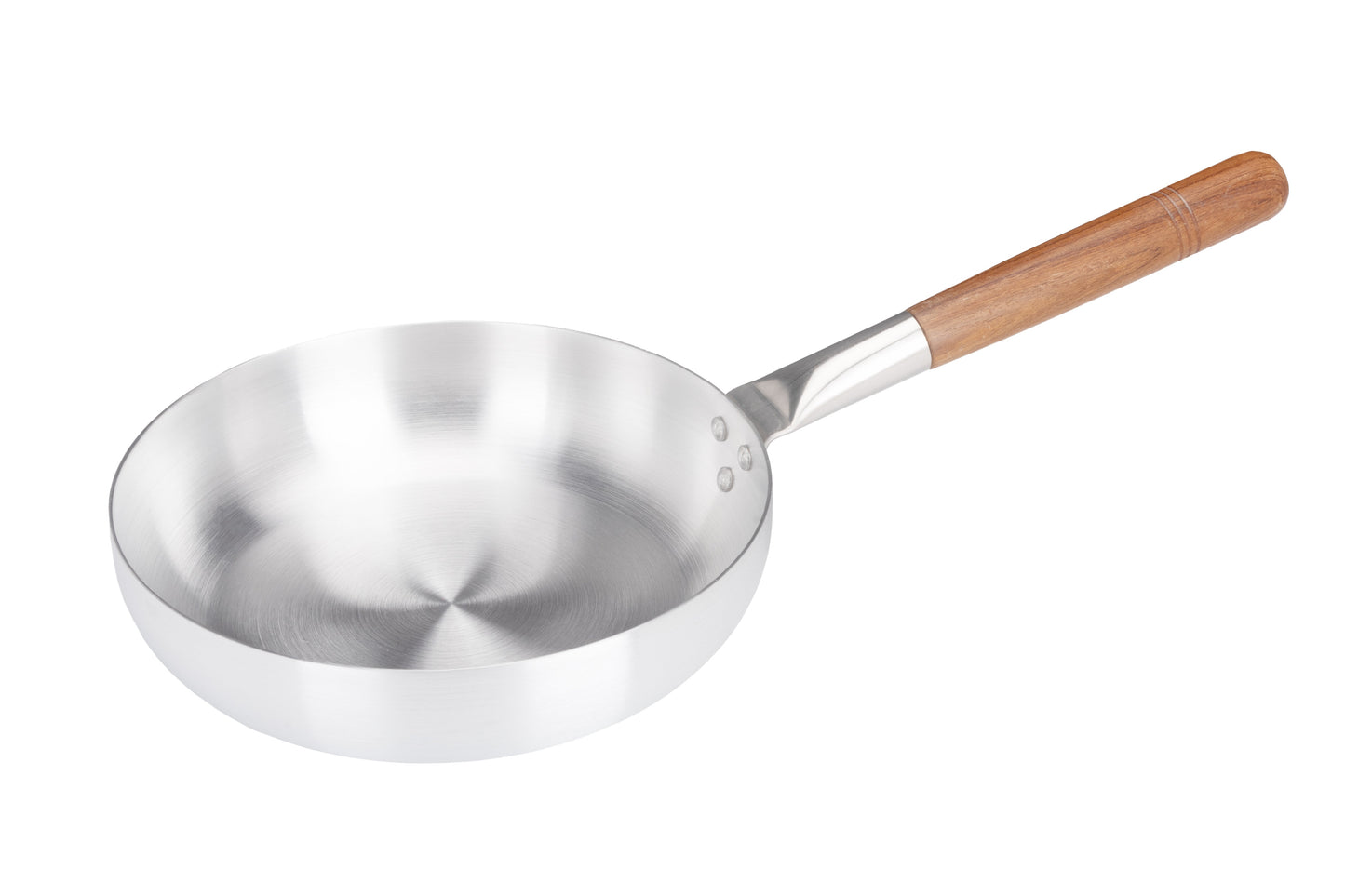 30cm Aluminium Medium Duty Frypan Wood Handle (1197)