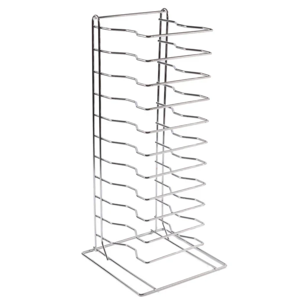 11 Tier Pizza Pan Racks S/S 30x30x68cm
