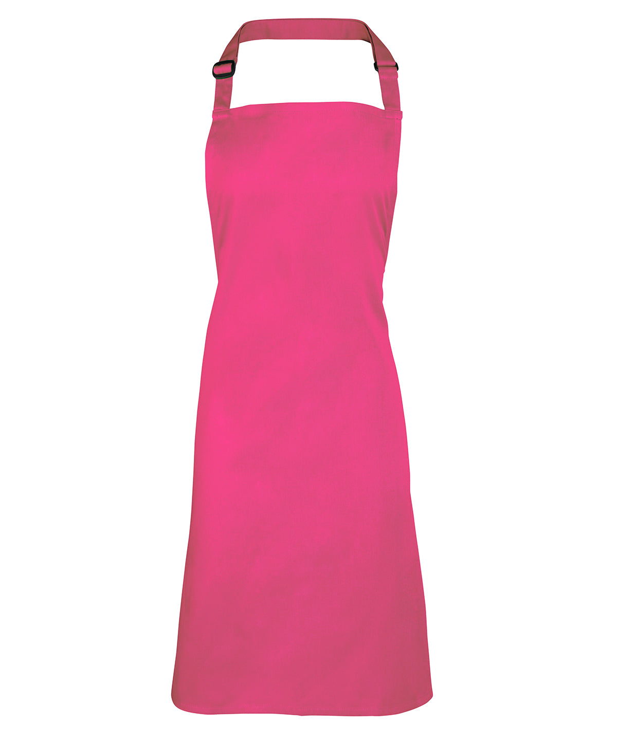 Basic Bib Apron - Hot Pink