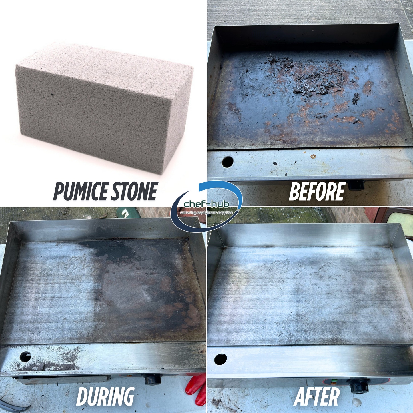 Grill Brick - Griddle Cleaning Pumice Stone