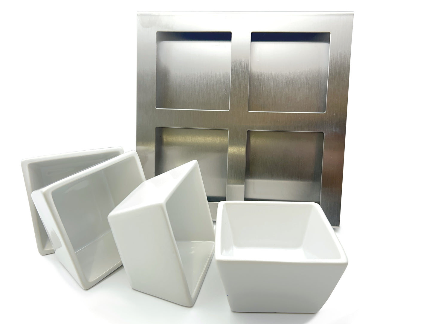 Chef-Hub 4 Bowl Relish Server