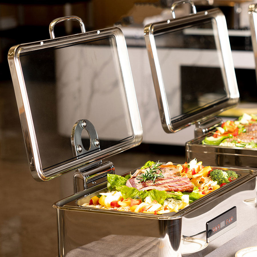 SUNNEX DIGITAL "DRY HEAT" ELECTRIC CHAFER | GN 1/1 - 8.5Lt.