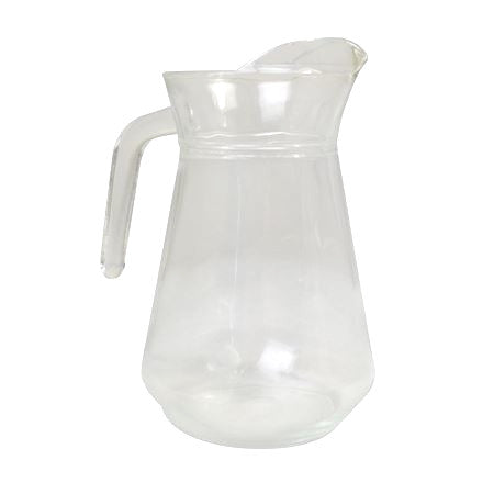 Plain Lipped Glass 1.5L Serving Pitcher / Water Jug