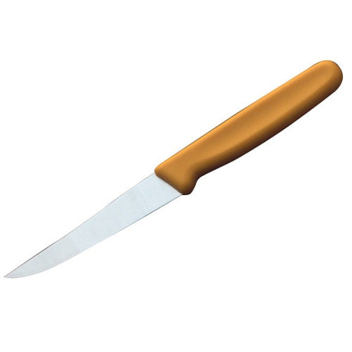 COLOUR CODED 3.5'' PARING KNIFE BROWN