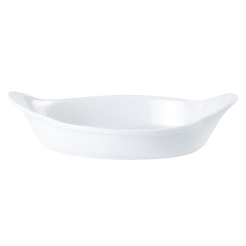 Porcelite Oval Eared Dish 16.5cm/6.5″ (Pack of 6)