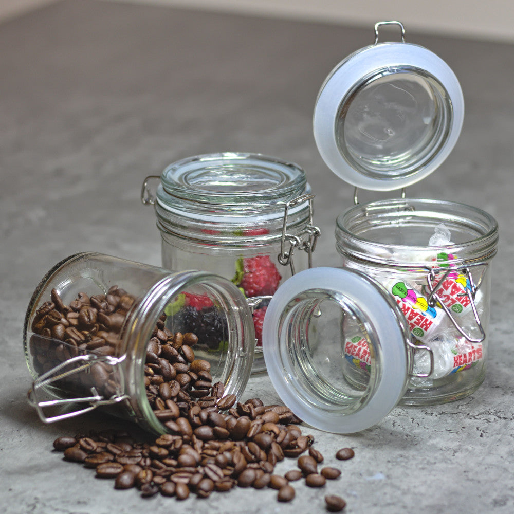 Chef-Hub 325ml Clip Top Terrine Storage Jar With Airtight Lid