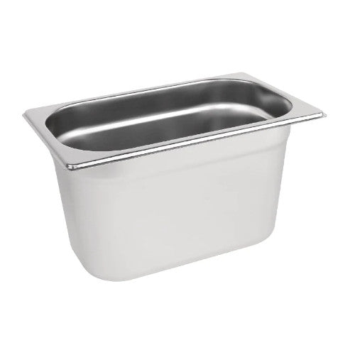 1/4 One Fourth Size Stainless Steel Gastronorm Container