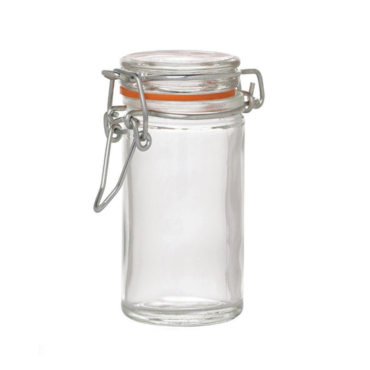 Chef-Hub 70ml Clip Top Terrine Herb Storage Jar With Airtight Lid