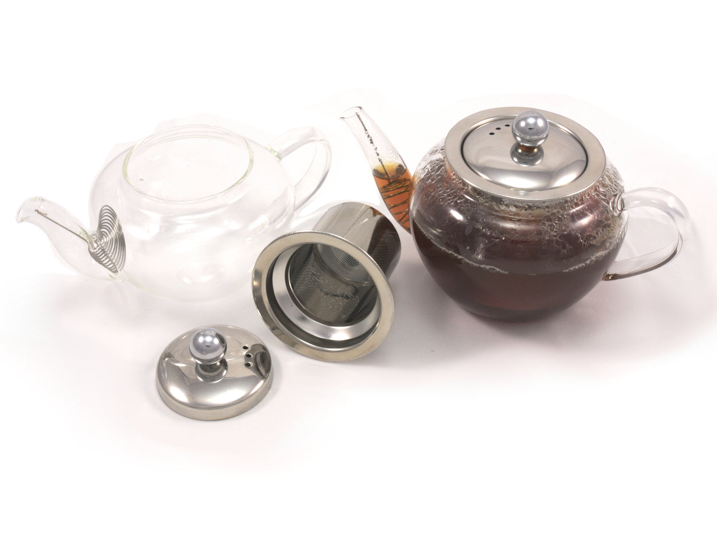CHEF-HUB GLASS TEAPOT WITH INFUSER 600ML