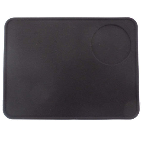 Black Non Slip Silicone Tamping Mat Flat