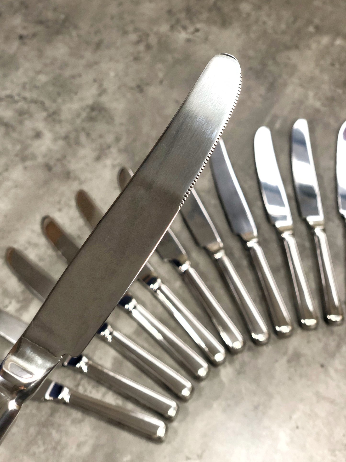 Harley Hollow Handle Table Knife Box of 12