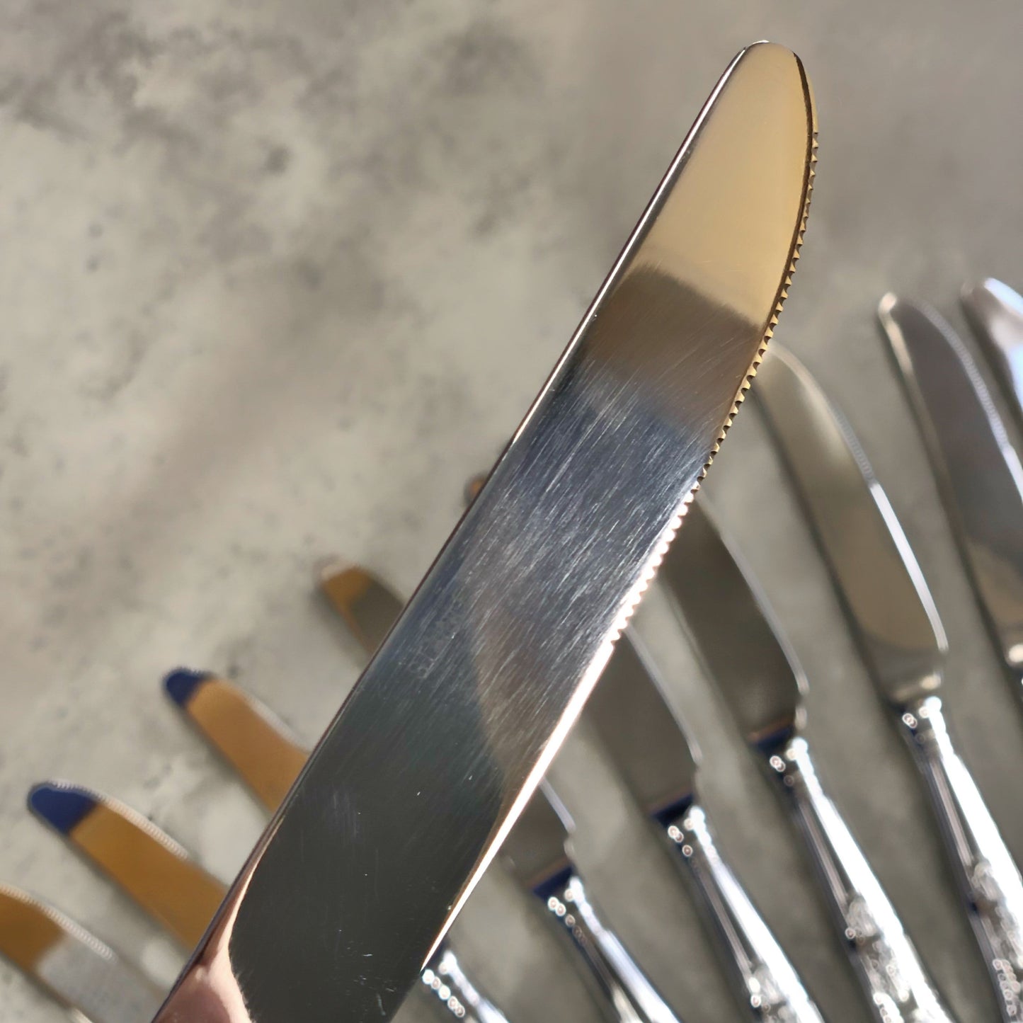 Kings Hollow Handle Dessert Knife – Box of 12, 18/10 Stainless Steel