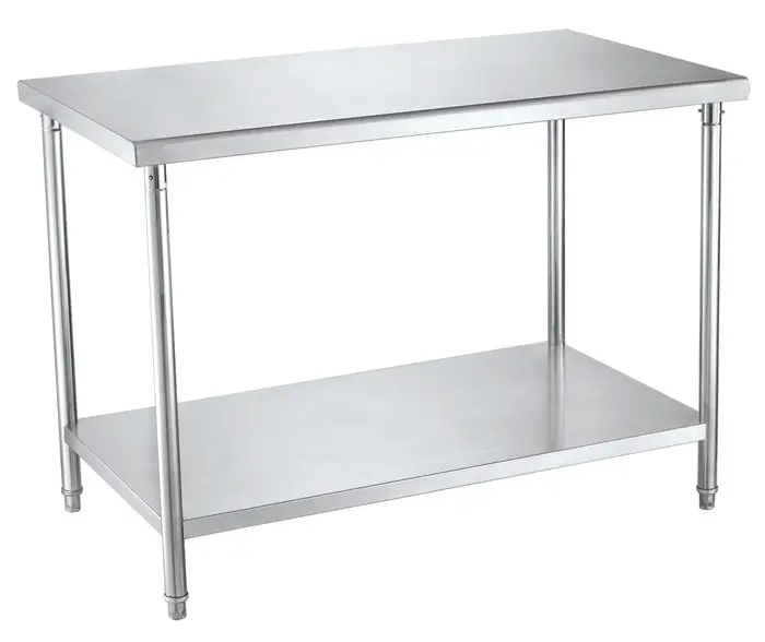 600 x 600cm Commercial Kitchen Prep Table
