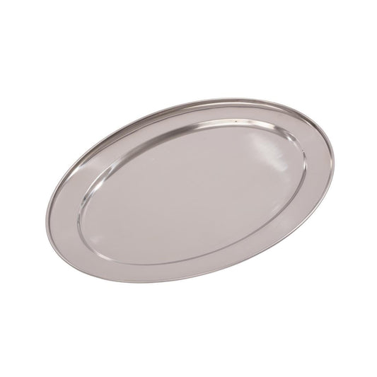 50cm Stainless Steel oval platter / serving tray
