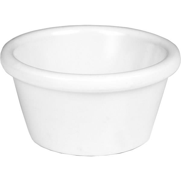 Melamine White Ramekin Plain Set of 12