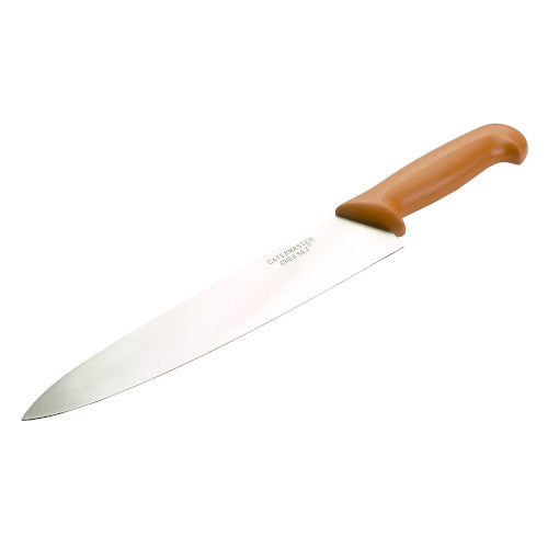 Colour Coded 10'' Cooks Knife Brown