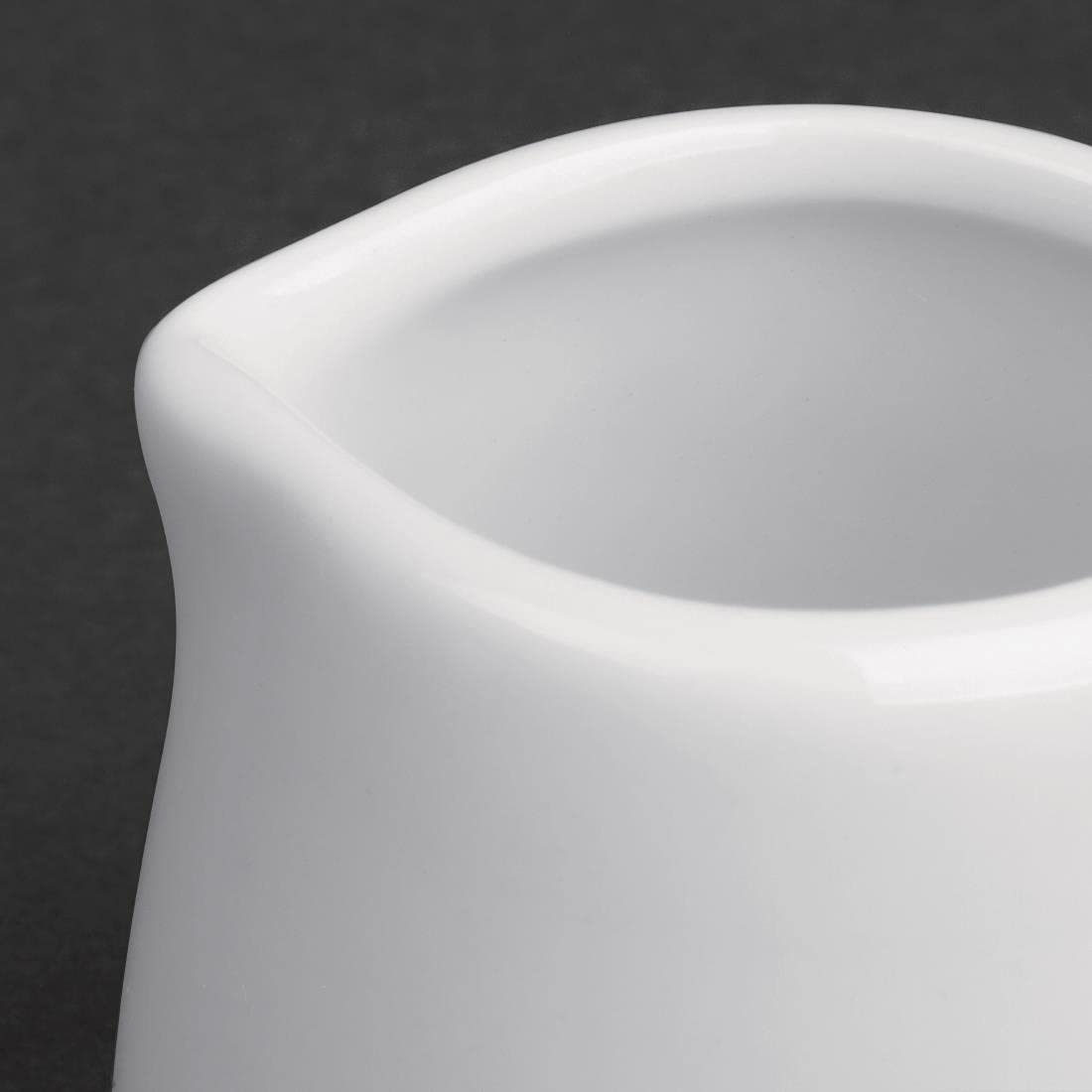 Box Qty Discount 12 x 1.5oz Milk Pouring Jugs White Ceramic