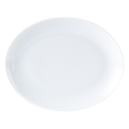 Porcelite Oval Plate 28cm/11″ (Pack of 6)