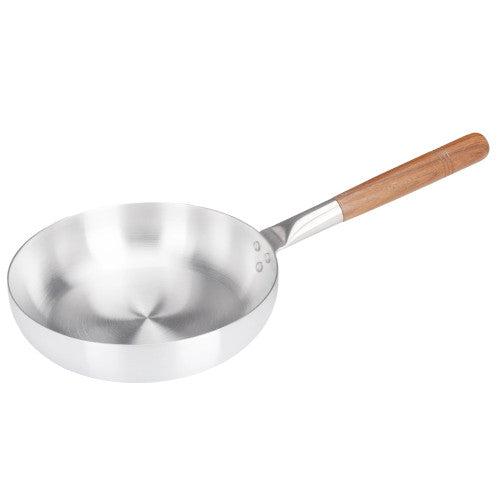 26cm Aluminium Medium Duty Frypan Wood Handle (1187)