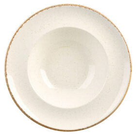 Oatmeal Pasta Plate 30cm (Pack of 6)