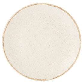 Oatmeal Coupe Plate 24cm (Pack of 6)