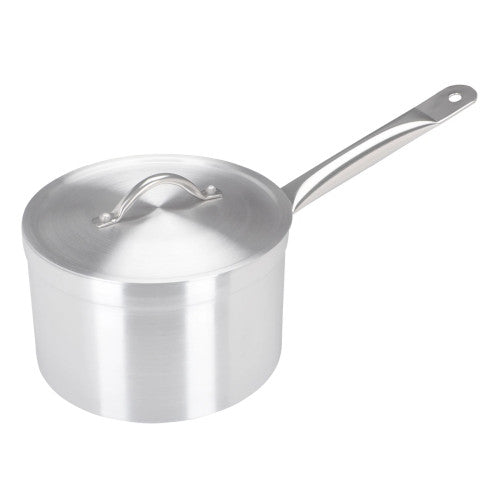 16cm Aluminium Medium Duty Saucepan Metal Handle (2016)