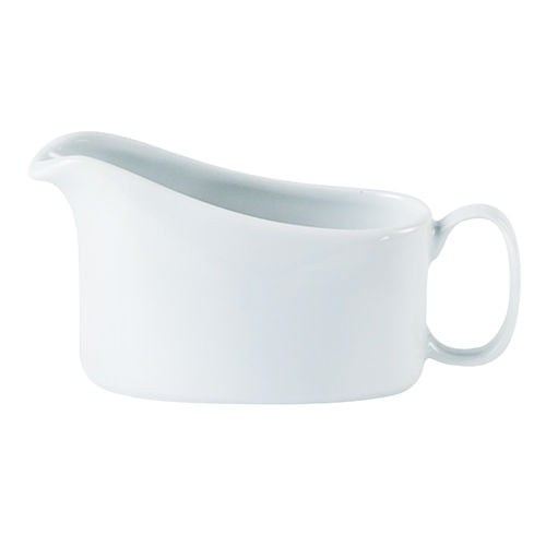 Porcelite Traditional Sauce Boat 20cl/7oz (Pack of 6)
