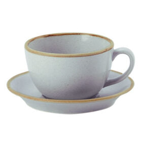 Stone Bowl Shape Cup 34cl/12oz (Pack of 6)