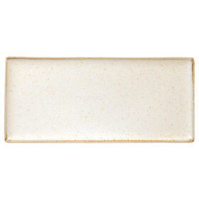 Oatmeal Rectangular Platter 35×15.5cm/13.75″x6″ (Pack of 6)