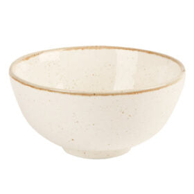 Oatmeal Rice Bowl 13cm (Pack of 6)