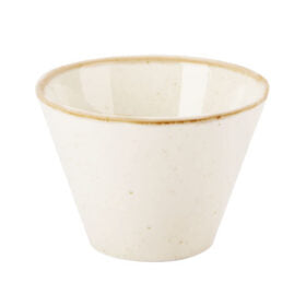 Oatmeal Conic Bowl 9cm/3.5″ 20cl/7oz (Pack of 6)