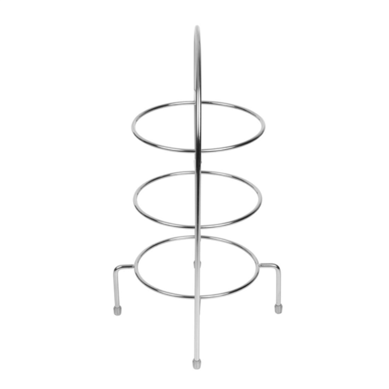 Stainless Steel Vintage Afternoon Tea Stand – Medium 3-Tier Display