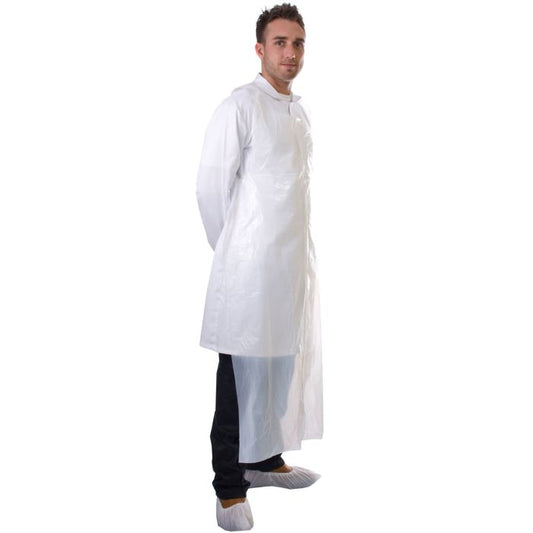 100-Micron PE Aprons