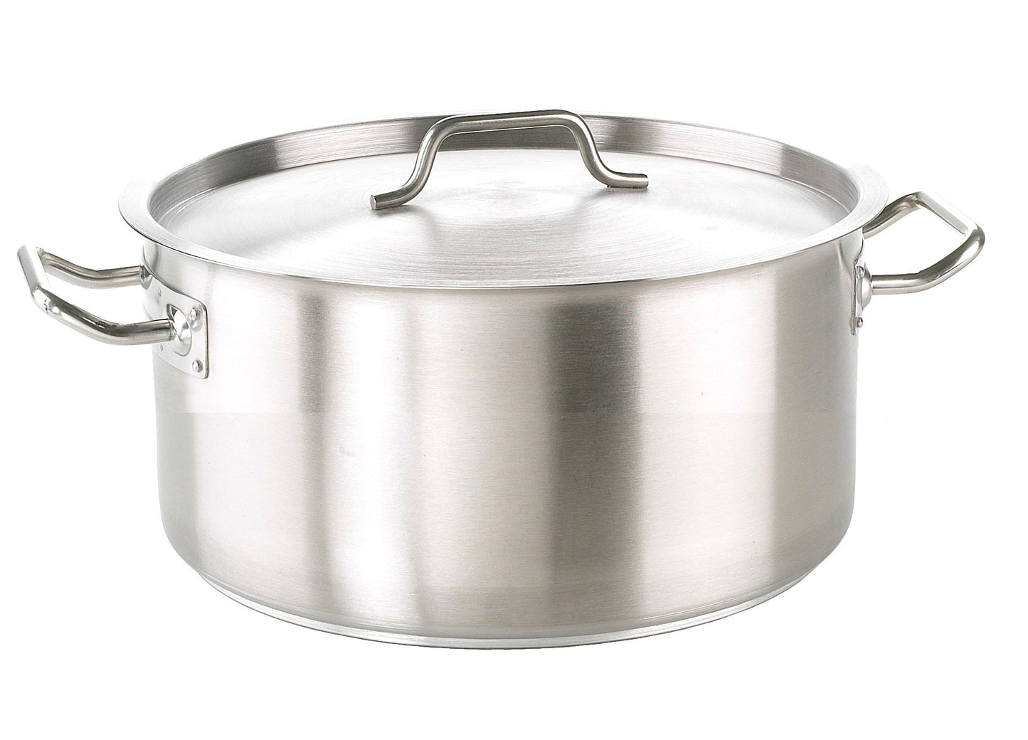 40cm Stainless Steel Low Casserole (5041)