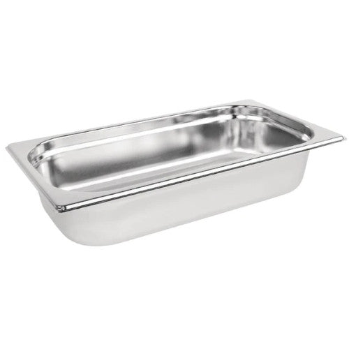 1/3 One Third Size Stainless Steel Gastronorm Container 65mm