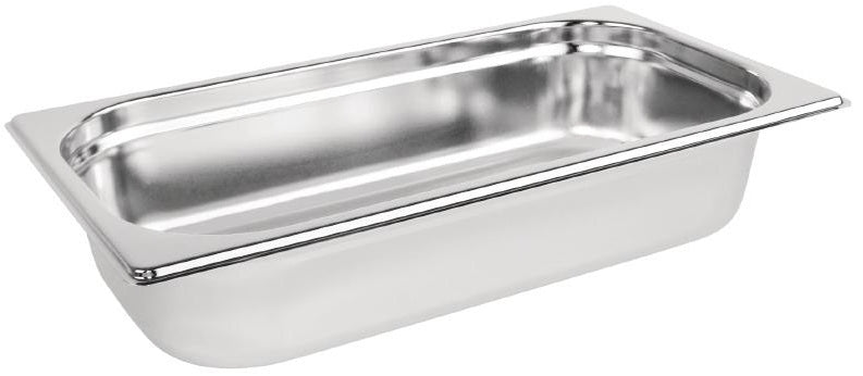 1/3 One Third Size Stainless Steel Gastronorm Container