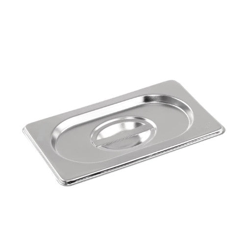 1/9 One Ninth Size Deep Stainless Steel Gastronorm Container LID ONLY