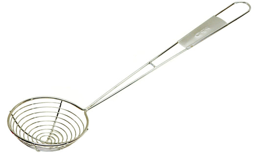 9cm Dia Vegetable Ladle Stainless Steel (7290)