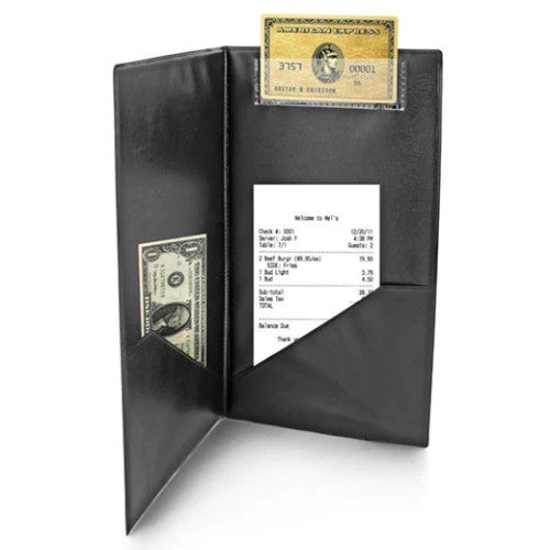 Cheque Holder Black